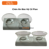 Chén Ăn Đôi Bảo Vệ Cổ P1480 - Pian