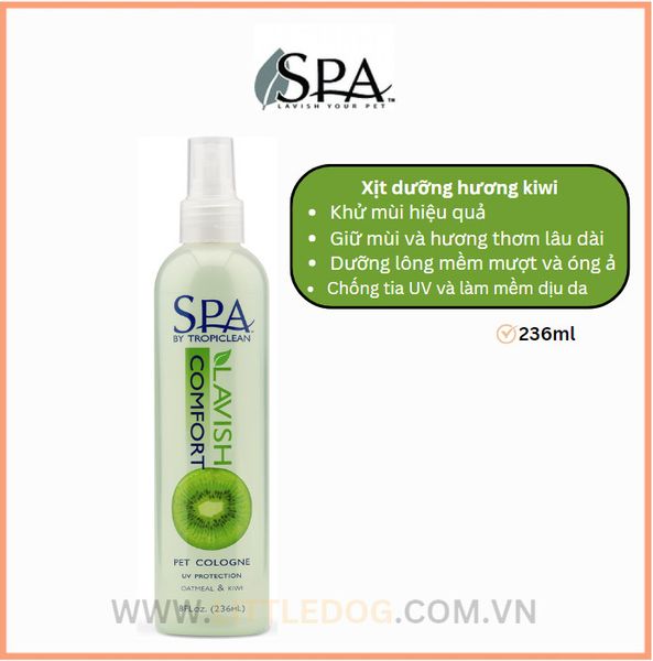 Tropiclean Chai Xịt Dưỡng Lông 236ml