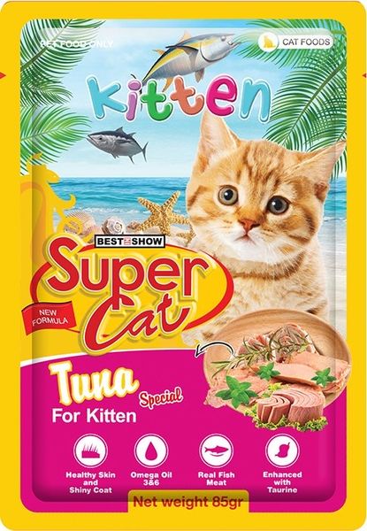 Pate Mèo Super Cat - gói/85g