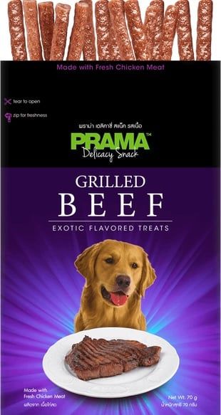 Prama - Bánh Thưởng Gà Mềm Nhiều Vị Cho Chó