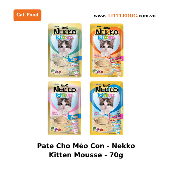 Pate Cho Mèo Con - Nekko Kitten -70g