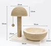 Trụ Cào Mèo Kara Giường Nấm KL-123 - Kara Cat Tree Mushroom Bed KL-123