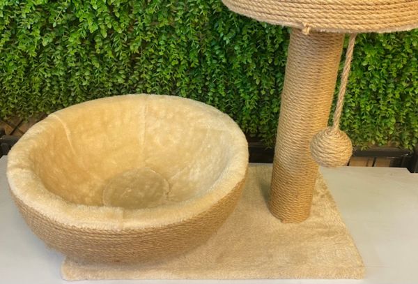 Trụ Cào Mèo Kara Giường Nấm KL-123 - Kara Cat Tree Mushroom Bed KL-123