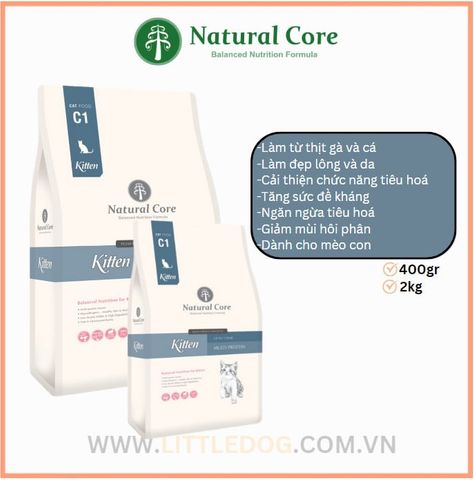 Natural Core Kitten - Dành Cho Mèo Con C1