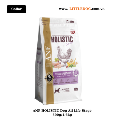 ANF HOLISTIC – Thức Ăn Khô Cho Chó Mọi Độ Tuổi 500g/1.6kg