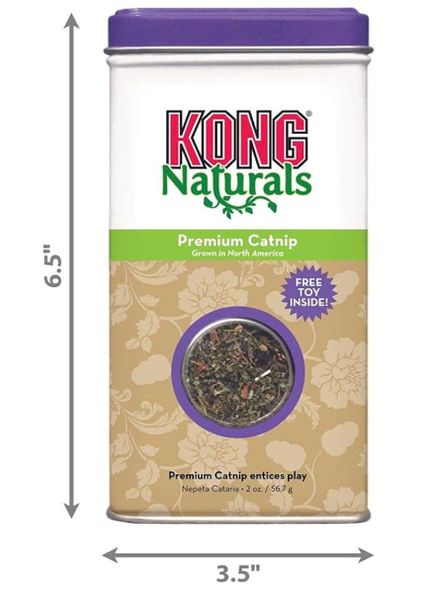 KONG Naturals Premium North American Catnip (28.3g/56.7g)
