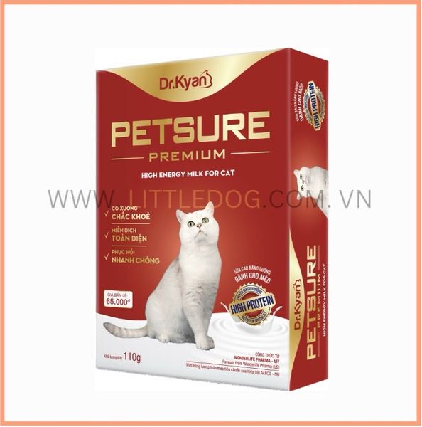 DR.KYAN SỮA BỘT CHO MÈO PETSURE