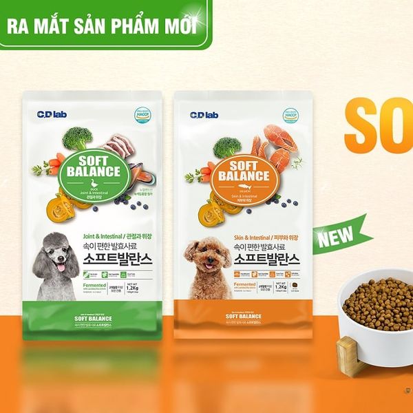 Thức Ăn Hạt Mềm Hữu Cơ ANF Soft Balance Cho Chó Con & Trưởng Thành
