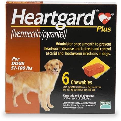 HEARTGARD Xổ Giun Cho Chó 22-45kg