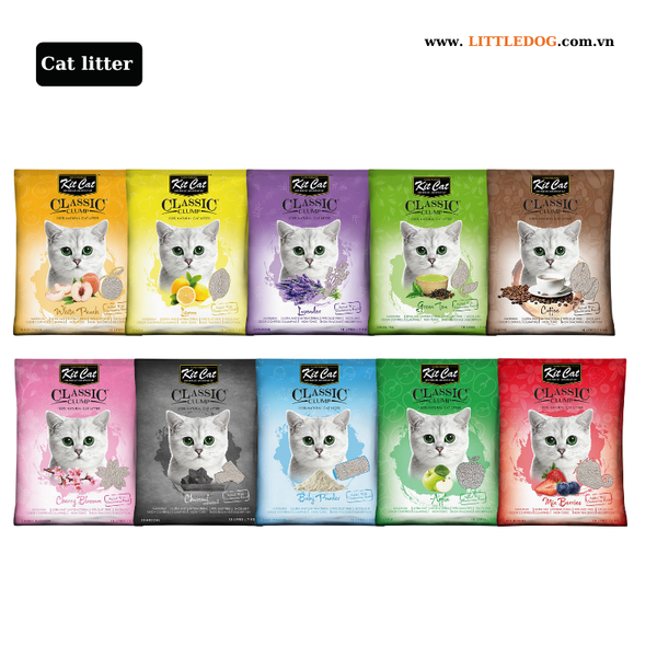 Cát Vệ Sinh Cho Mèo - Kit Cat Cát Vón Bentonite 10L