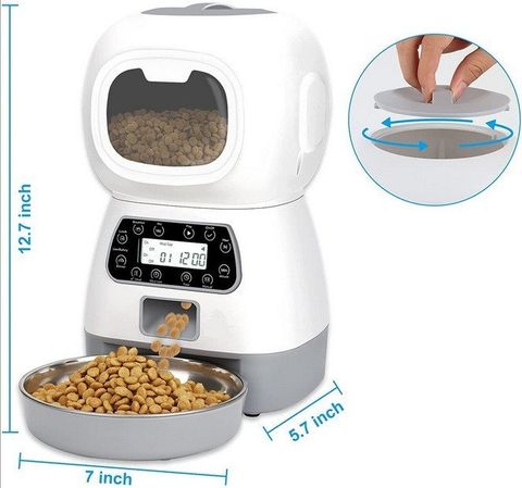 Robot Cho Ăn Tự Động 3.5L
