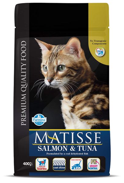 N&D Matisse Mèo Trưởng Thành CáHồi&CáNgừ 400g - CAT Adult Salmon&Tuna 400g