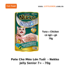 Pate Cho Mèo Lớn Tuổi - Nekko Senior 7+ Jelly - 70g