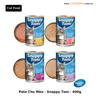 Pate Cho Mèo - Snappy Tom - Vị Gà/ Cừu/ Gà Sốt Thịt/ Gà & Gan Bò - 400g