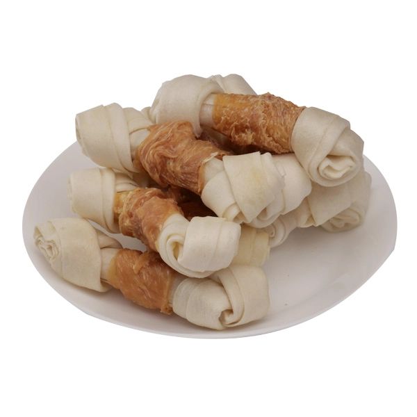 MUNZNIE Gà Cuộn Da Bò 4” - Chicken Rawhide BP008 400g