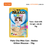Pate Cho Mèo Con - Nekko Kitten -70g