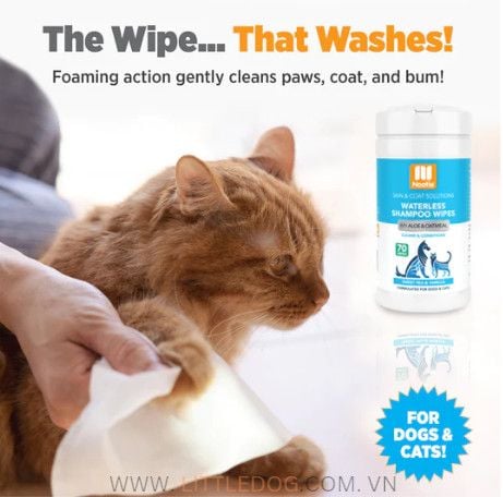 NOOTIE PET WIPES (SWEET PEA & VANILLA) - Khăn giấy ướt (70)