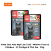 Pate Cho Mèo Ở Mọi Lứa Tuổi - Minino Real Tuna &Chicken - 70g