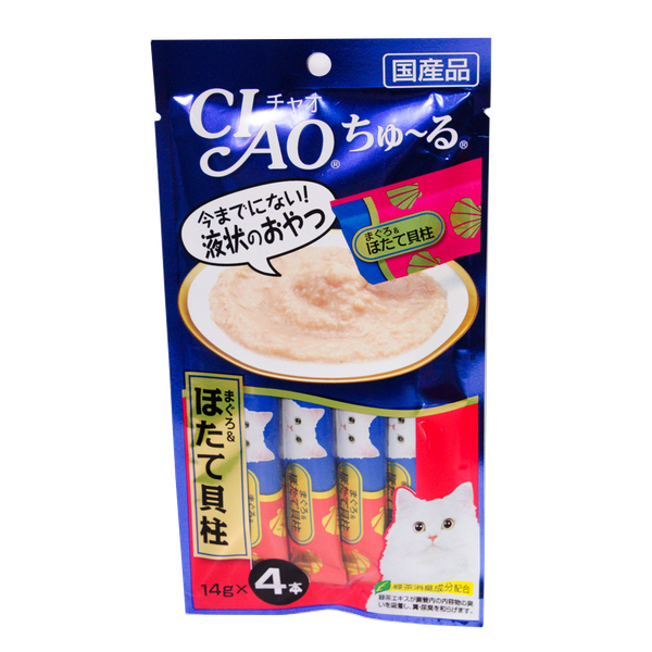 CIAO churu CáNgừ&SòĐiệp - Ciao churu Tuna&Scallop (4SC-77)