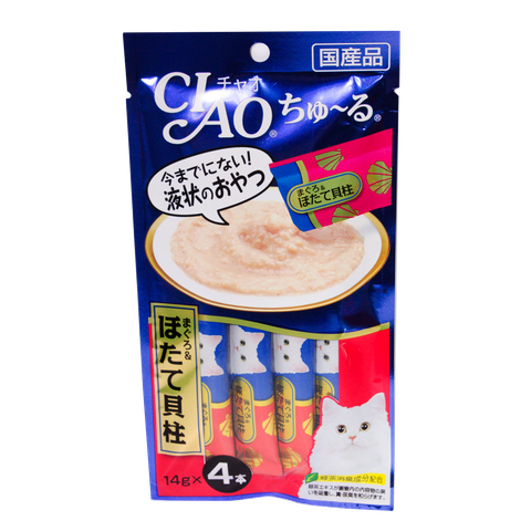 CIAO churu CáNgừ&SòĐiệp - Ciao churu Tuna&Scallop (4SC-77)