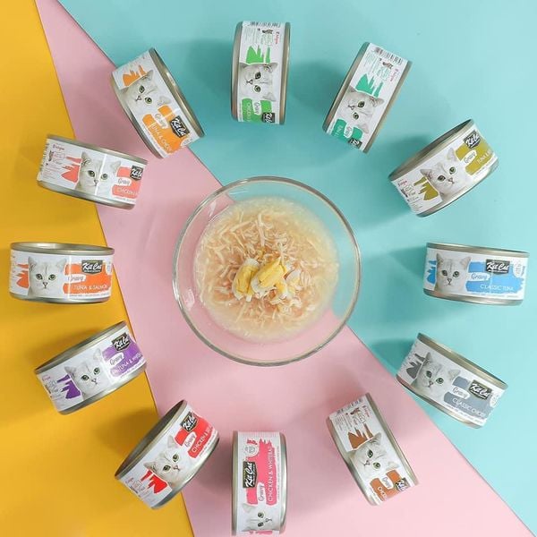 Pate Kit Cat Gravy 70g - Vị Gà/Cá Ngừ Dạng Sốt
