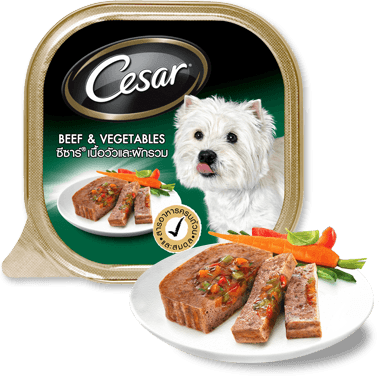 Cesar 100g Bò & Rau củ | Beef & Vegetable