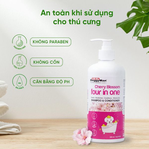 Sữa Tắm Cho Chó Doggy Man - 500ml