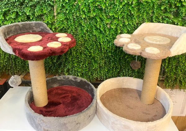 Trụ Cào Mèo Jian 1 Tầng Dấu Chân2021 - Jian Cat Tree 1Tang Paw2021