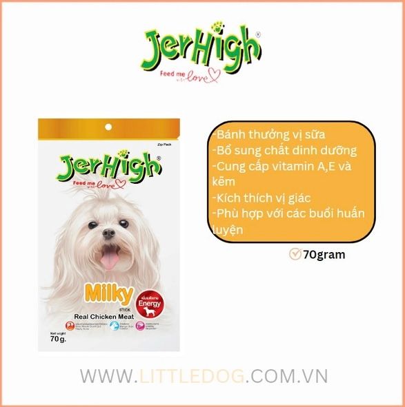 Jerhigh - Que Thưởng Mềm Cho Chó (70g/400g)
