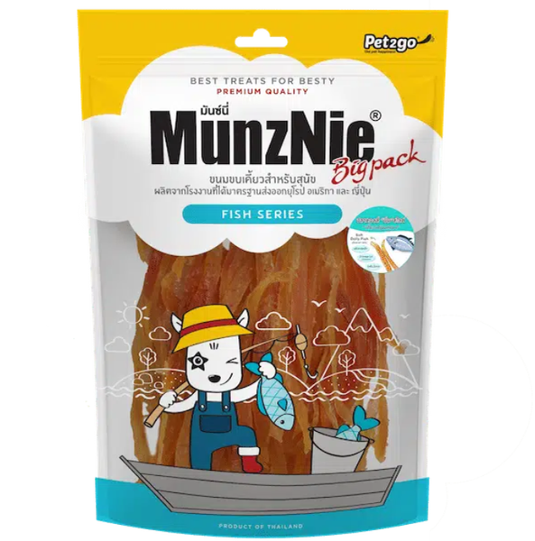 KHÔ GÀ MUNZNIE CHO CHÓ BIG PACK 400GR