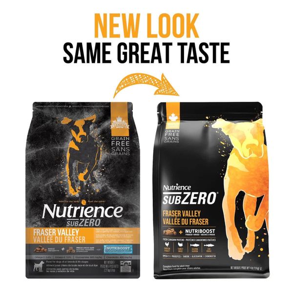 Thức Ăn Hạt Cho Chó Ở Mọi Lứa Tuổi - Nutrience Subzero Faraser Valley - Gà Tây Cá Hồi, Cá Trích Và Rau Củ Tự Nhiên - 500g/2.27kg/4.5kg