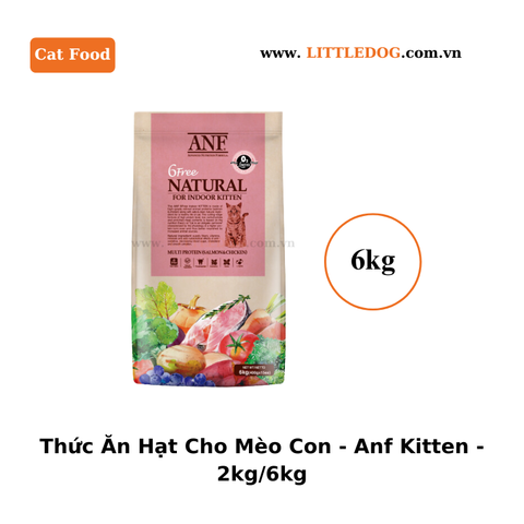 ANF Thức Ăn Hạt Cho Mèo Con - Kitten - 2kg/6kg