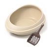 PURMI Khay Vệ Sinh Mèo Kem - Beige Cat Litter Box