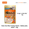 Pate Mèo Nekko Dạng Sốt Jelly Adult Gói/70g