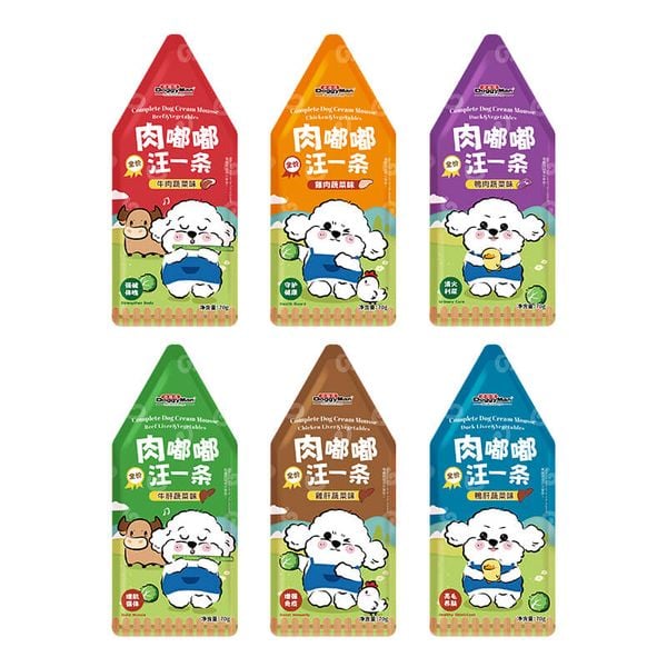 Pate Sốt Kem Chó DoggyMan - Đủ Vị (70g)