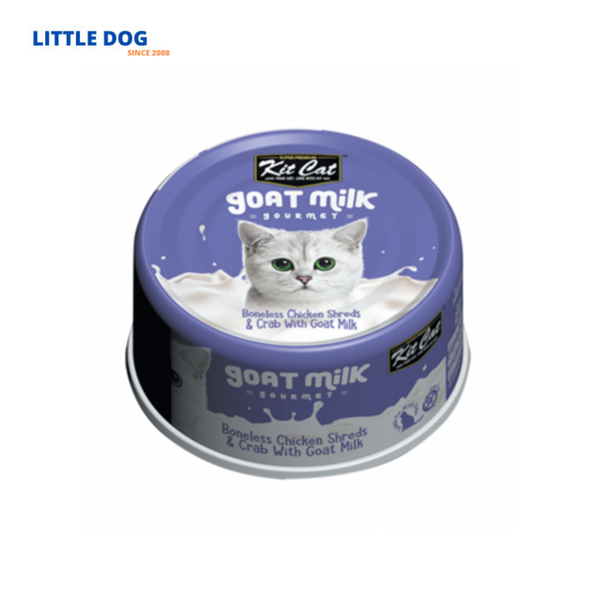 Pate Mèo Kit Cat Sữa Dê (Lon 85g)