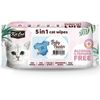 KIT CAT Khăn Giấy Uớt HươngPhấn - 5in1 Wipes BabyPowder