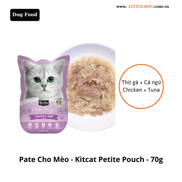 Pate Cho Mèo Kitcat Petite Pouch - 70g