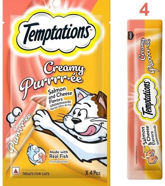 TEMPTATIONS CREAMY 4x12g
