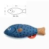 Đồ chơi cá nhồi bông và catnip - Kara cattoy catnip ABS Fish