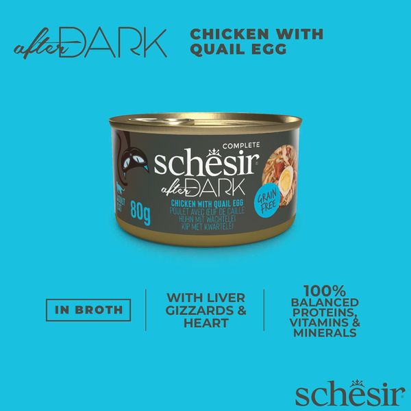 Pate Cho Mèo Schesir In Broth Lon 80g - 5 Vị Thơm Ngon Dạng Thịt Xé Với Nước Hầm