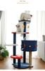 Trụ Cào Mèo YC Không Gian - YC Cat Tree Blue TK-4