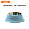 Chén Ăn Thú Cưng Kết Hợp Inox Cao Cấp - Pian