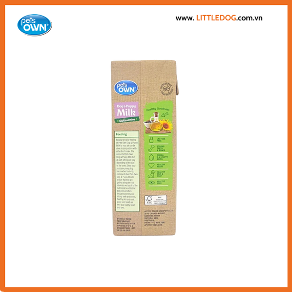 Sữa Pets Own Dành Cho Chó Mọi Lứa Tuổi 1L