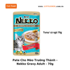 Pate Mèo Nekko Dạng Sốt - Gravy Adult Gói/70g