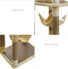Trụ Cào Mèo YC Vàng - YC Cat Tree Yellow MBYD-1