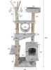 Trụ Cào Mèo YC Xám - YC Cat Tree Grey DG