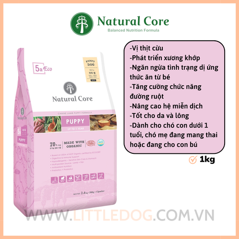 Natural Core Chó Con Thịt Cừu - Puppy Eco05 1kg/2.4kg