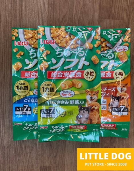 INABA DOG CHURU SOFT MEAL 189g(7x27g)