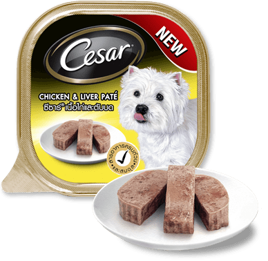 Cesar 100g Patê Gà & Gan | Chicken & Liver